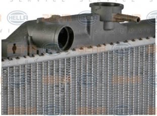 Радиатор охлаждения двигателя 8MK 376 706-731 Behr Hella фото 8