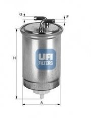 Купить 24.365.00 UFI Топливный фильтр  Джетта 2 (1.6 D, 1.6 TD)