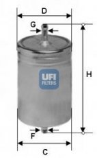 Купить 31.583.00 UFI Топливный фильтр  Vito 638 (2.0, 2.3)