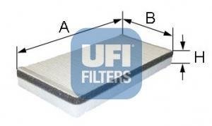 Купить 53.162.00 UFI Салонный фильтр  X-Type (2.0, 2.1, 2.2, 2.5, 3.0)