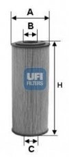 Масляний фільтр 25.155.00 UFI –  фото 1