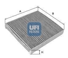 Купить 54.219.00 UFI Салонный фильтр (из активированного угля) Passat B8 (1.4, 1.6, 1.8, 2.0)