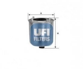 Купить 24.128.00 UFI Топливный фильтр  Курьер (1.5 TDCi, 1.6 TDCi)