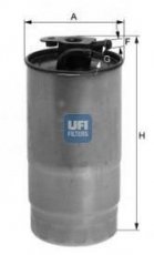 Купить 24.427.00 UFI Топливный фильтр  БМВ Е39 (520 d, 525 d, 530 d)