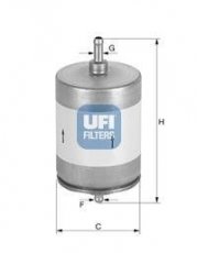 Купить 31.817.00 UFI Топливный фильтр  Mondeo 3 (1.8, 2.0, 2.5, 3.0)