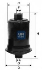 Купить 31.556.00 UFI Топливный фильтр  Sonata (1.8, 2.0, 2.5, 3.0)