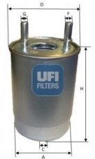 Топливный фильтр 24.147.00 UFI –  фото 1