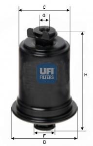 Купить 31.608.00 UFI Топливный фильтр Colt