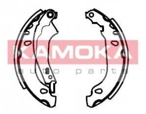 Купить JQ202018 KAMOKA Тормозные колодки задние Peugeot 206 (1.1, 1.4, 1.6, 1.9) 
