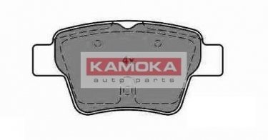 Купить JQ1013568 KAMOKA Тормозные колодки задние Peugeot 307 (1.4, 1.6, 2.0) без датчика износа, не подготовленно для датчика износа
