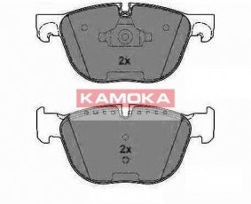 Купити JQ1018104 KAMOKA Гальмівні колодки передні BMW X5 E70 3.0 без датчика износа, подготовлено для датчика износа колодок