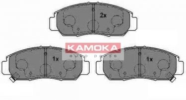 Купить JQ1013338 KAMOKA Тормозные колодки передние Цивик (1.4, 1.6, 1.7, 2.0) с звуковым предупреждением износа