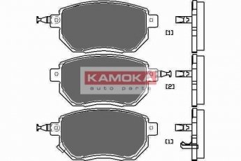 Купити JQ101113 KAMOKA Гальмівні колодки передні Infiniti FX (35, 45) с звуковым предупреждением износа
