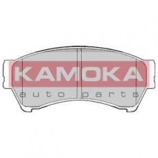 Купить JQ101104 KAMOKA Тормозные колодки передние Mazda 6 GH (1.8, 2.0, 2.5) с звуковым предупреждением износа