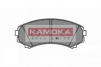 Купить JQ1012884 KAMOKA Тормозные колодки передние Pajero 4 (2.5, 3.2, 3.5, 3.8) с звуковым предупреждением износа