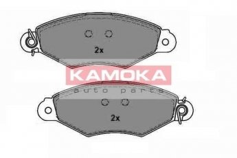 Купити JQ1013206 KAMOKA Гальмівні колодки передні Кенго 1 (1.1, 1.4, 1.5, 1.6, 1.9) без датчика износа, подготовлено для датчика износа колодок