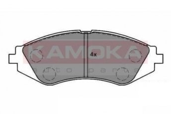Купить JQ1012232 KAMOKA Тормозные колодки передние Нубира (1.6 16V, 2.0 16V) без датчика износа, не подготовленно для датчика износа