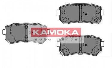 Гальмівна колодка JQ101146 KAMOKA – задні  фото 1