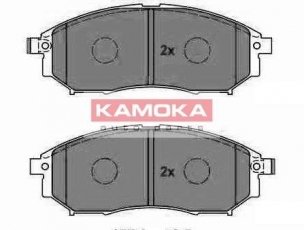 Купить JQ1013994 KAMOKA Тормозные колодки передние Навара (2.5 dCi, 2.5 dCi 4WD) с звуковым предупреждением износа