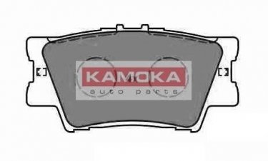Купить JQ101103 KAMOKA Тормозные колодки задние Рав 4 (2.0 VVT-i 4WD, 2.2 D-4D 4WD, 2.2 D-CAT 4WD) без датчика износа, не подготовленно для датчика износа