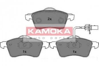 Купить JQ1013036 KAMOKA Тормозные колодки передние Транспортер Т4 с датчиком износа