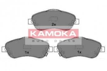 Купити JQ1013296 KAMOKA Гальмівні колодки передні Авенсіс Т25 (1.6, 1.8, 2.0, 2.2, 2.4) с звуковым предупреждением износа