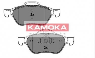Гальмівна колодка JQ101162 KAMOKA – передні  фото 1