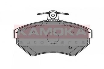 Купить JQ1012624 KAMOKA Тормозные колодки передние Cordoba (1.6, 1.9 TDI) без датчика износа