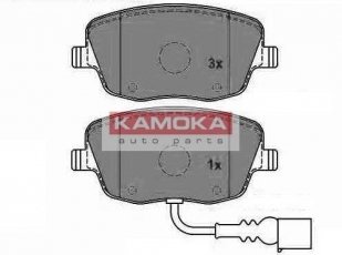 Купить JQ1013324 KAMOKA Тормозные колодки передние Roomster (1.2, 1.4, 1.6, 1.9) с датчиком износа