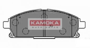 Купить JQ1012526 KAMOKA Тормозные колодки передние Х-Трейл (2.0, 2.2, 2.5) без датчика износа, не подготовленно для датчика износа