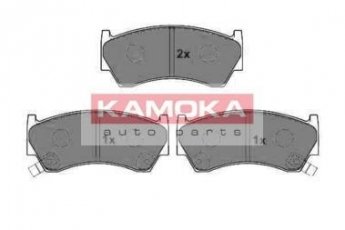 Купити JQ1012182 KAMOKA Гальмівні колодки передні Альмера (Н15, Н16) (1.4, 1.6, 2.0) с звуковым предупреждением износа