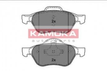 Гальмівна колодка JQ1012880 KAMOKA – передні без датчика износа, не подготовленно для датчика износа фото 1