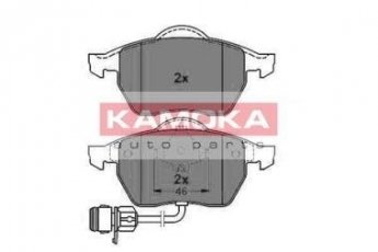 Купить JQ1011180 KAMOKA Тормозные колодки передние Ауди 100 с датчиком износа