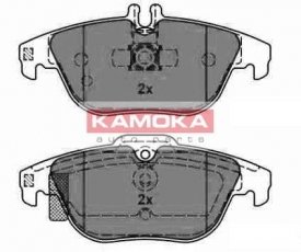 Гальмівна колодка JQ101117 KAMOKA – без датчика износа, подготовлено для датчика износа колодок фото 1