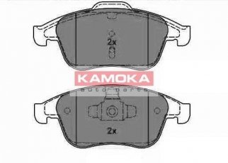 Купить JQ1018136 KAMOKA Тормозные колодки передние Лагуну 3 2.0 без датчика износа, не подготовленно для датчика износа