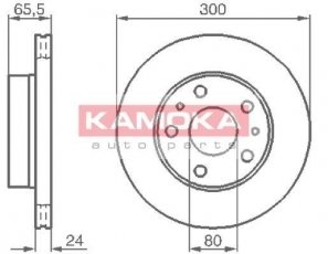 Купити 1031536 KAMOKA Гальмівні диски Boxer (2.0, 2.2, 2.4, 2.8, 3.0)