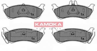 Купити JQ1013216 KAMOKA Гальмівні колодки задні М Клас W163 (2.3, 2.7, 3.2, 4.3) з датчиком зносу