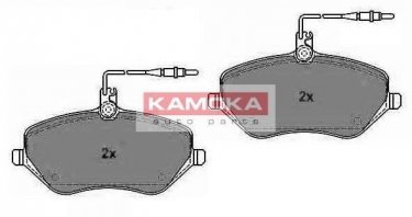 Купить JQ1013452 KAMOKA Тормозные колодки передние Peugeot 407 (2.0, 2.2, 2.7, 2.9) с датчиком износа