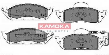 Купить JQ1012800 KAMOKA Тормозные колодки передние M-Class W163 (2.3, 2.7, 3.2, 4.3) с датчиком износа
