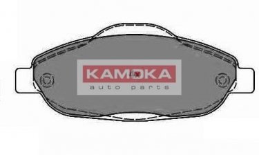 Купить JQ1018006 KAMOKA Тормозные колодки передние Пежо 3008 (1.6 HDi, 1.6 VTi) без датчика износа, не подготовленно для датчика износа