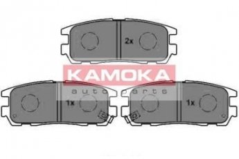 Гальмівна колодка JQ1012034 KAMOKA – задні с звуковым предупреждением износа фото 1