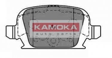 Купить JQ1012944 KAMOKA Тормозные колодки задние Punto (1.8 130 HGT, 1.9 JTD) с звуковым предупреждением износа