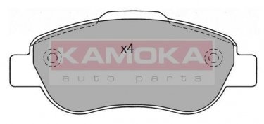 Купить JQ101152 KAMOKA Тормозные колодки  без датчика износа, не подготовленно для датчика износа