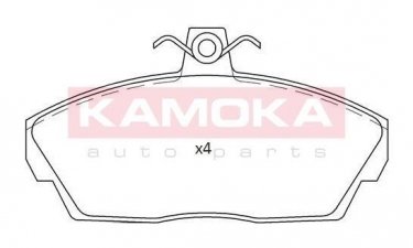 Купить JQ101194 KAMOKA Тормозные колодки передние Freelander (1.8, 2.0, 2.5) без датчика износа