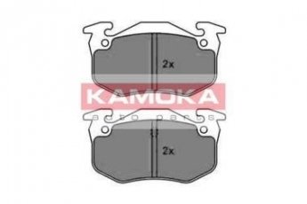 Купить JQ1011116 KAMOKA Тормозные колодки задние Megane 1 (1.4, 1.6, 1.8, 1.9, 2.0) без датчика износа
