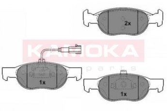 Купити JQ1012080 KAMOKA Гальмівні колодки передні Brava (1.2, 1.4, 1.6, 1.9) з датчиком зносу