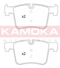 Купить JQ101249 KAMOKA Тормозные колодки передние БМВ Х3 Ф25 (2.0, 3.0) без датчика износа, подготовлено для датчика износа колодок