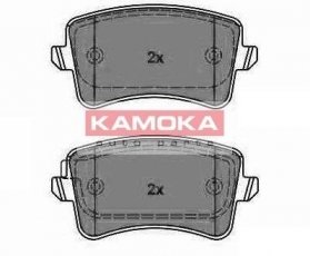 Купить JQ1018100 KAMOKA Тормозные колодки задние Audi Q5 (2.0, 3.0, 3.2) без датчика износа, не подготовленно для датчика износа