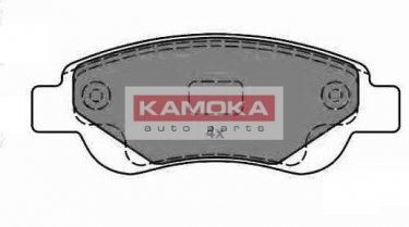 Купить JQ1013580 KAMOKA Тормозные колодки передние Citroen C1 (1.0, 1.4 HDi) без датчика износа, не подготовленно для датчика износа