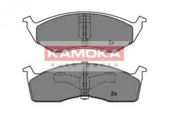 Купить JQ1012196 KAMOKA Тормозные колодки передние Крайслер 300 (2.7 V6 24V, 3.5 V6 24V) без датчика износа, не подготовленно для датчика износа